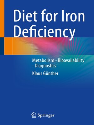 cover image of Diet for Iron Deficiency